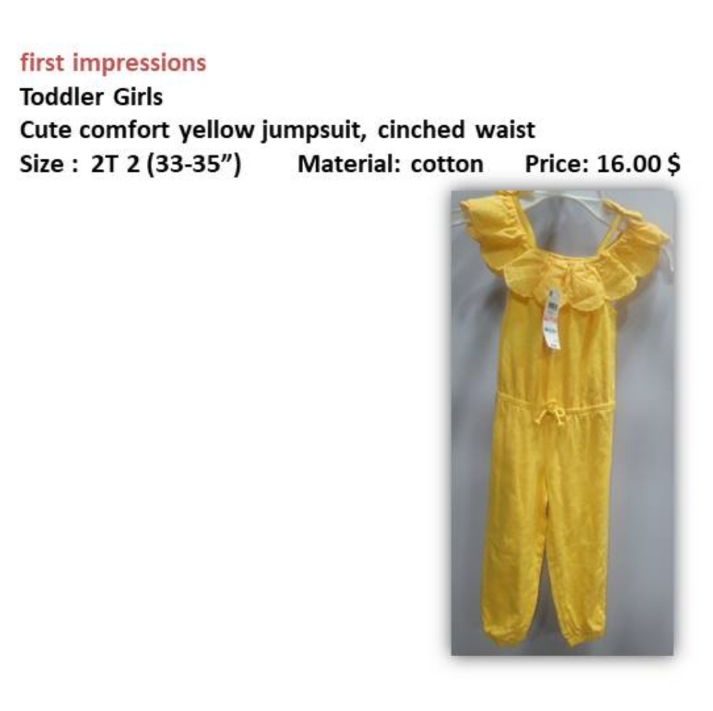 Yellow Jumpsuit